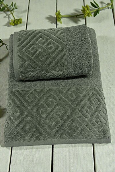 HAVLULAND AHFA HOME BAŞ VE BANYO TEK KİŞİLİK HAVLU HAMAM TAKIMI BANYO 90X150C...