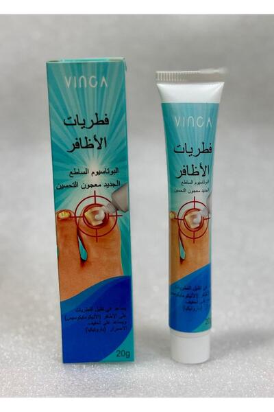 VINCA فينكا كريم فطريات الاظافر القدم بالبوتاسيوم الساطع معجون التحسين الجديد 20 جرام
