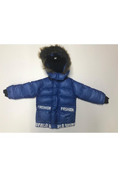 Baby Slon Kids Clup Kışlık fermuarlı ve çırtlı kapüşonlu içi polar astarlı çi...