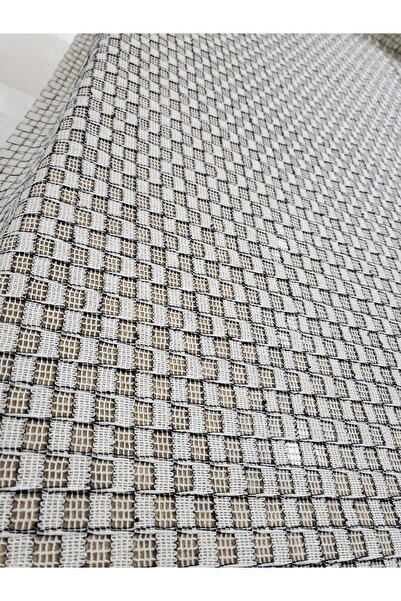 METERİAL Mesh Fabric Square Patterned – Breathable Decorative Upholstery & Ac...