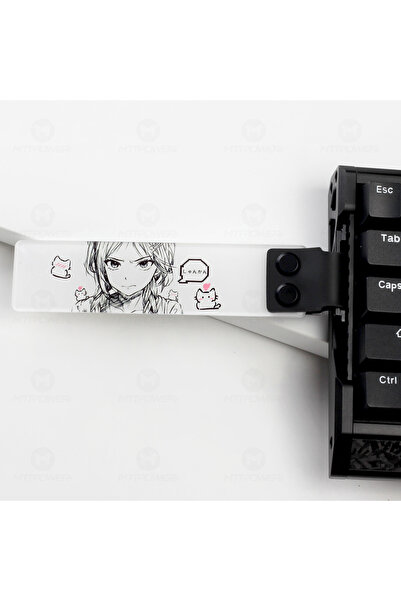 silabor Özel Klavye Kurdelesi Akrilik Yarı Saydam Klavye Askısı Strap Klavye ...