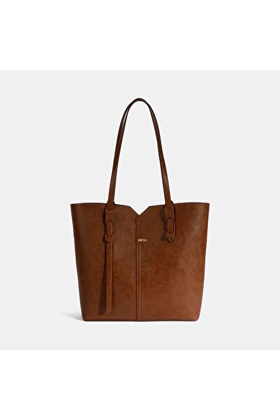 Desa Women's Tan Shoulder Bag