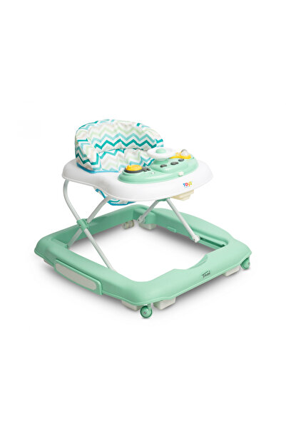 TOYZ by Caretero Premergator pentru copii pliabil 2in1 Toyz,cu functie balansoar, panou educational, inaltime reglabi