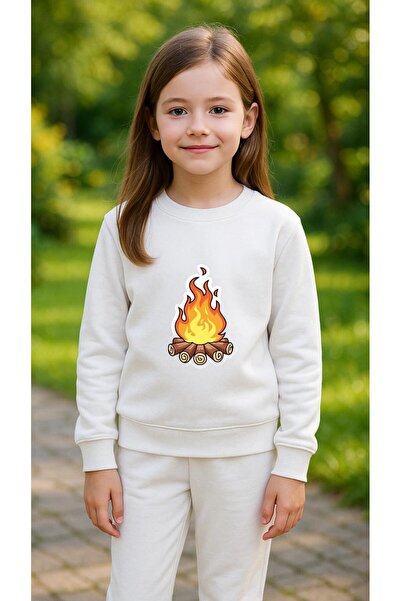 playwear Παιδικό Φούτερ Σετ Ρούχων με Στάμπα "BILLET FIRE " για Κορίτσια και ...