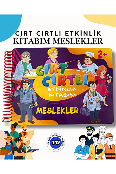 Burhan Yayınları Meslekler – Cırt Cırtlı Etkinlik Kitabım