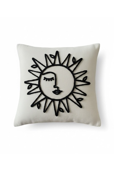 Les Passent Изпрана ленена калъфка за възглавница Mystic Sun Punch