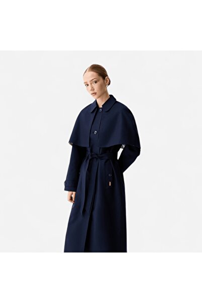 Hunter Originals Keltie Kadın Lacivert Trençkot Lacivert Trençkot HARW0014251-NS