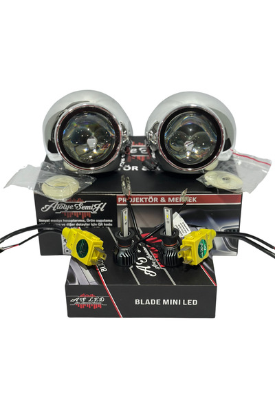Atölye Semih 3.0 inç Bi-Xenon Mercek & H1 Blade Mini & Kablo Kiti