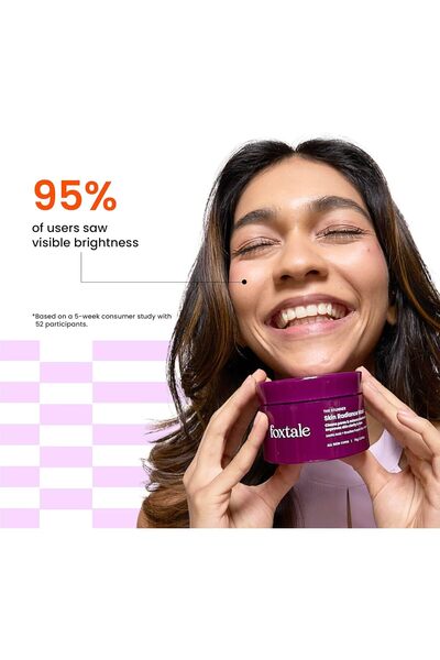 Foxtale De-Tan Face Mask for Glowing Skin - 75g