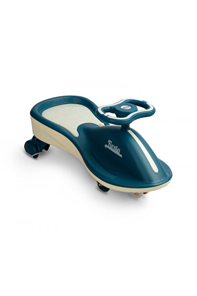 TOYZ by Caretero PlasmaCar children's pedal-free Toyz Fiesta Navy Ride-On gravity with music and rubber wheels lu