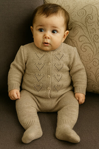 ervaa kids triko dokuma bebek tulum