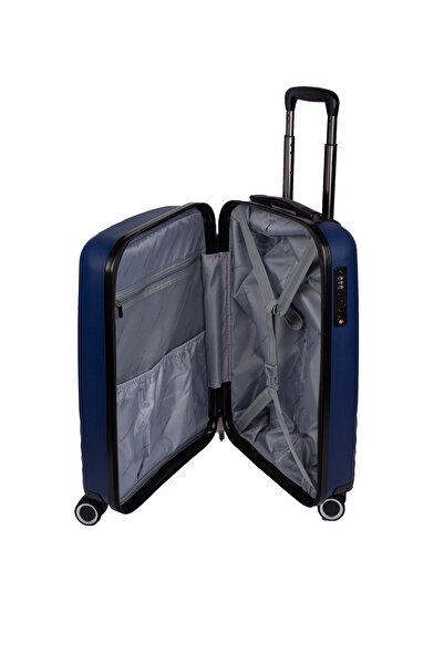 Sagrada Catalana LEKI Medium Trolley - 66 cm Navy Blue, 4 double wheels 360°