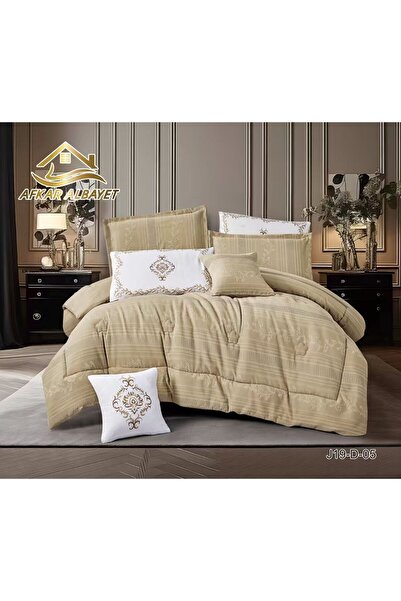 Afkar Albayet Jacquard 8-piece Double Bedspread - Excellent