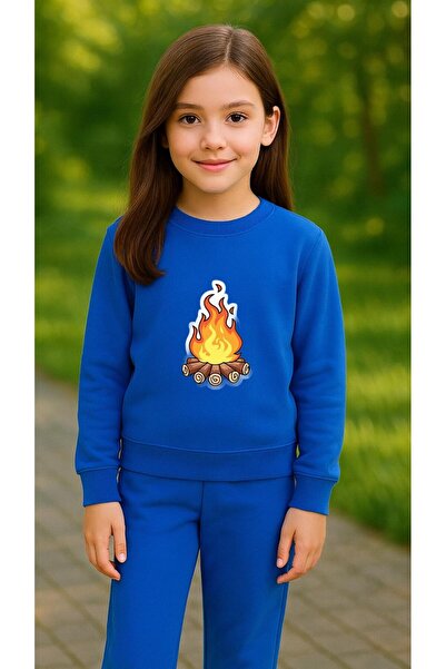 playwear Παιδικό Φούτερ Σετ Ρούχων με Στάμπα "BILLET FIRE " για Κορίτσια και ...