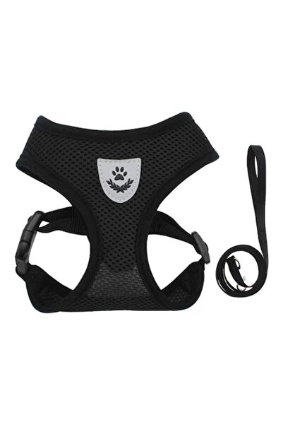 Sarphia Store Set ham și lesă CoolSmile, S, negru