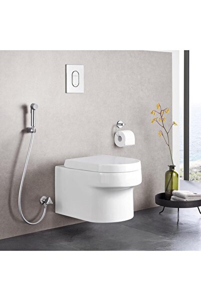 X SPRING Xspring Bidet Sprayer for Toilet, Chrome Plated Handheld Jet Spray Shattaf Head