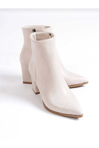 Milano topuklu deri bot