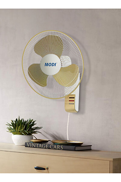modi مروحة حائط مقاس 16 بوصة مزودة بخاصية التحكم في التذبذب بثلاث سرعات، مروحة تبريد موفرة للطاقة للمنازل والمكاتب