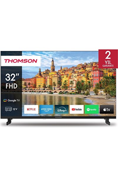 THOMSON 32FG2S14C 32" 80 Ekran Uydu Alıcılı Full HD Google Smart LED TV
