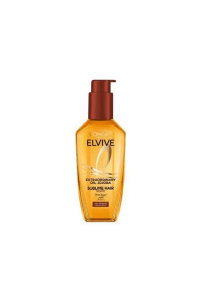 Loreal Elvive سيروم زيت الجوجوبا من إلفيف للشعر الجاف - 100 مل