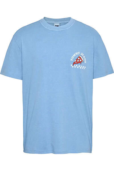 Tommy Hilfiger TJM REG UNISEX FUN N Unisex Mavi T-Shirt