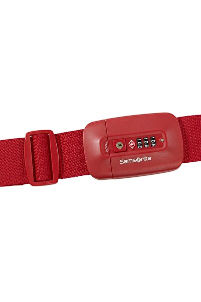 Samsonite Crveni Ta Revolution TSA zaključani kofer sa kaišom