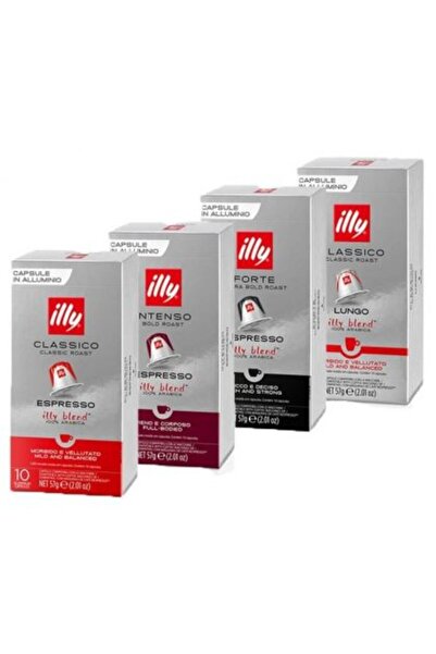illy 4 x compatible with Nespresso, 40 capsules