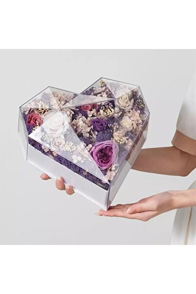 ozbience Beyaz Kalpli Boş Hediye Kutusu, Şık ve Kullanışlı Tasarım