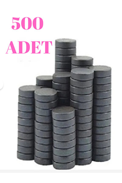 eliftasarım Mıknatıs 500 Adet 12,3 mm Güçlü çekim Mıknatıs Dekoratif Buzdolab...