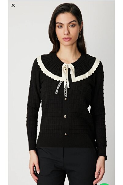 ON Buttoned Knitwear with Collar Accessories Sweater