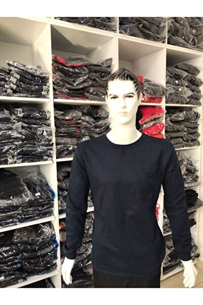 emrmadenietiket ملابس العمل وبيئة العمل - سويت شيرت برقبة دائرية