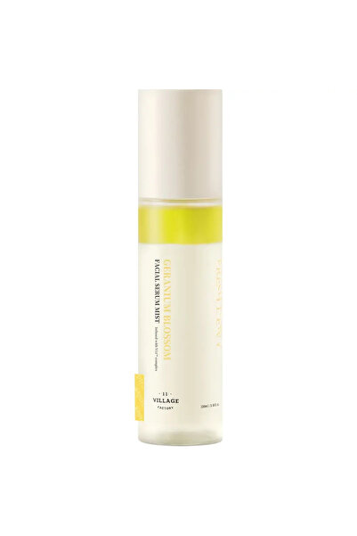Village 11 Factory Fresh Dewy Geranium Blossom Facial Serum Ser de fata hrani...