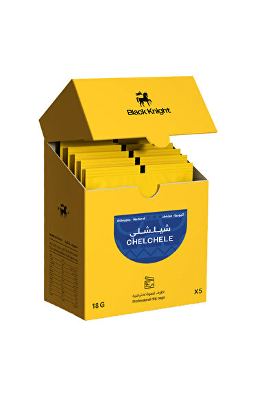 Black Knight أظرف التقطير إثيوبيا شيلشيلي مجففة | ٥ أظرف