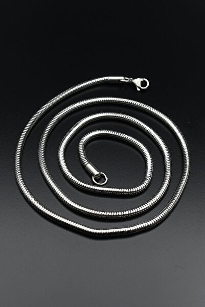 Prestige Snake Skin Model Stainless Steel Necklace Chain 3mm 902477