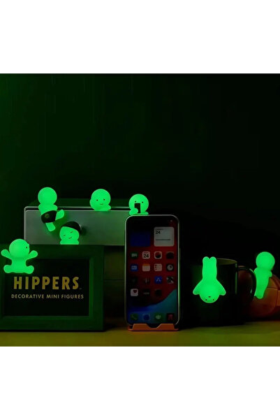 labubu sepeti Smiskie Hipper Orjinal Kutu Sonny Angel Karanlıkta Parlayan Fig...