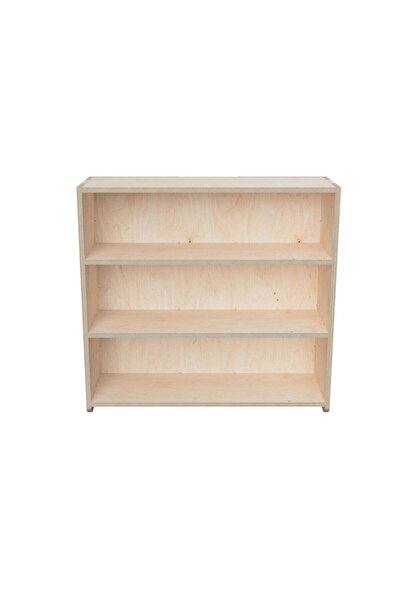 zetcarve - Büyük Montessori Raf Modüler Organik Boyanabilir Portatif Özel Tas...