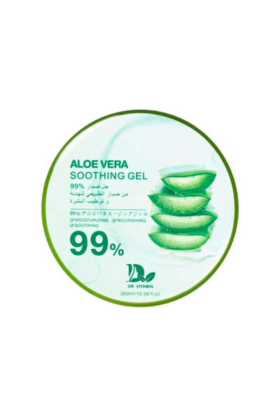 FAC جل دكتور فيتامين الصبار 99% مع الزعفران الطبيعي، 300 مل - بيوتي لاند