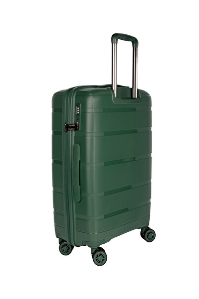 Sagrada Catalana LEKI Nomadika Trolley Forest Green -76 cm Large 4 double wheels 360°
