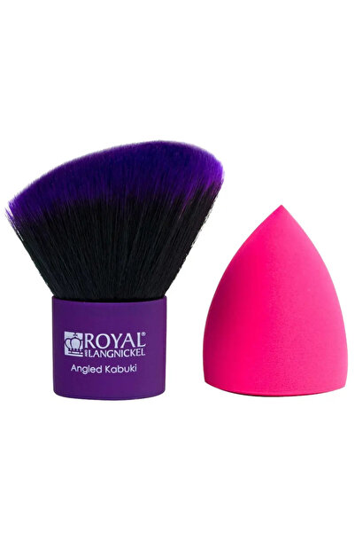 ROYAL AND LANGNICKEL Set Modă Kabuki și Burete