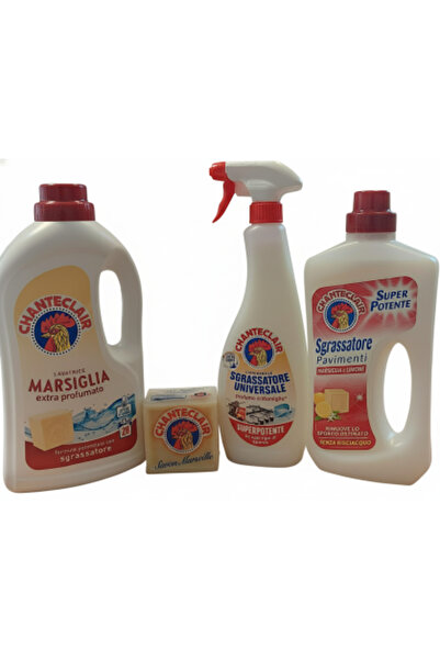 Chanteclair Set ASSELTI® Origin Italy – 4 x Detergenți și Degresanți, Marsili...