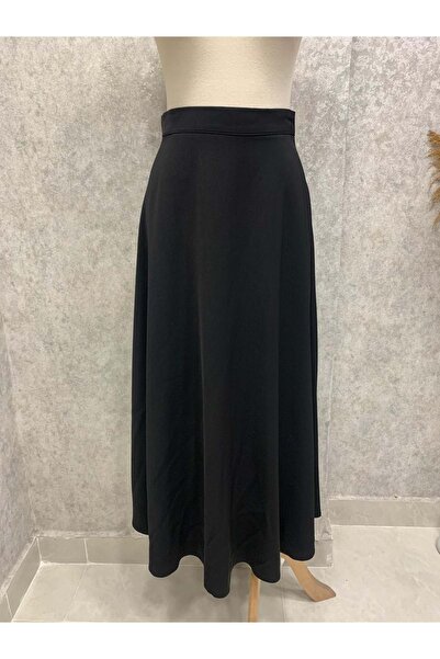 Puane 26K18264 ETEK KLOŞ KRİSTAL KREP KUMAŞ SİYAH