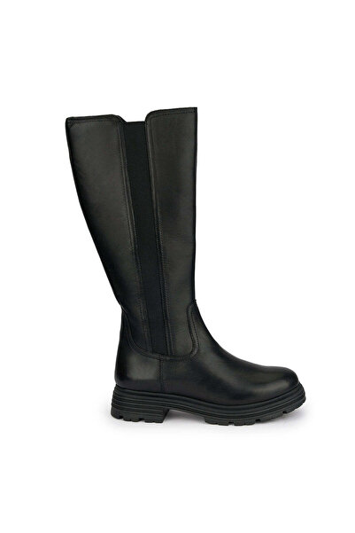 Trenddo Shoes Cizme dama din piele naturala neagra