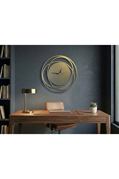 Nuvori Özel renk ve tasarımlı Metal Duvar Saati - Sessiz Mekanizmalı özgün re...
