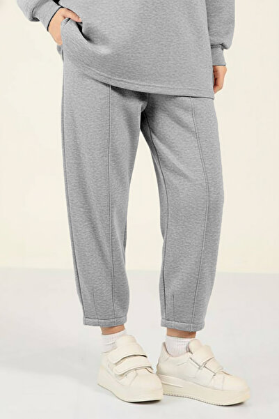 My City 5293 - 3 İplik Ş Fleece-Lined Comfortable Loose Women's Sweatpants