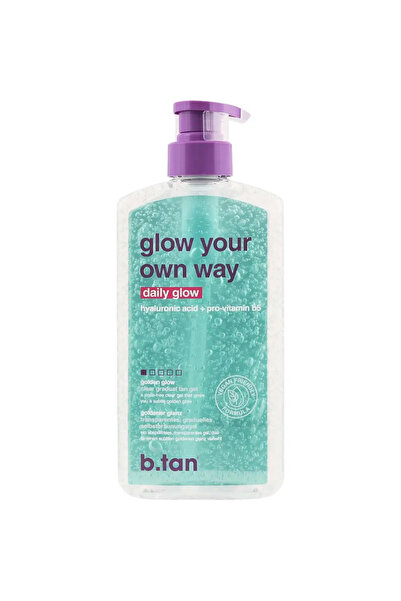 B.TAN Glow your own way Daily Glow Gel autobronzant 591 ml