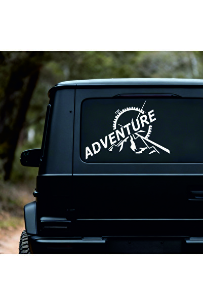 StickITsibiu Mountain Adventure – 4×4 Off-Road Car Sticker – Dimensions 100x70cm.
