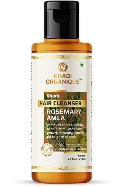 Khadi Organique منظف الشعر بالأملا والروزماري 210 مل