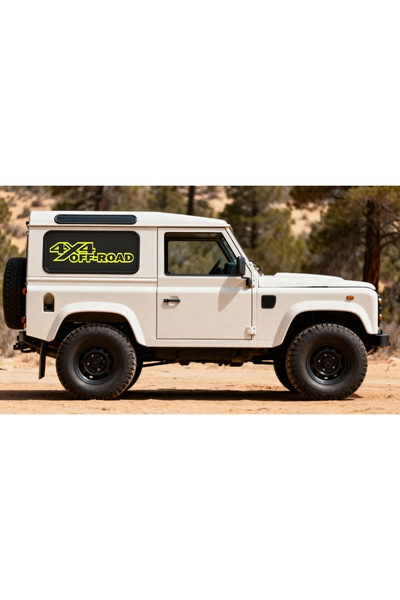 StickITsibiu 4x4 V1 – Stickere Auto 4×4 Off-Road – Dimensiuni 25x5 cm.