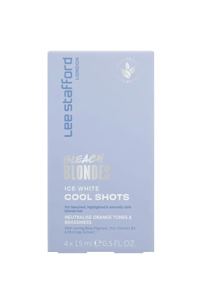 LEE STAFFORD Bleach Blondes Ice White Cool Shot Balsam nuantator 4x15ml