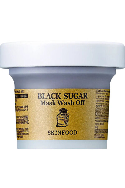 SKINFOOD Black Sugar Mask Wash Off Masca de fata exfolianta 120 ml